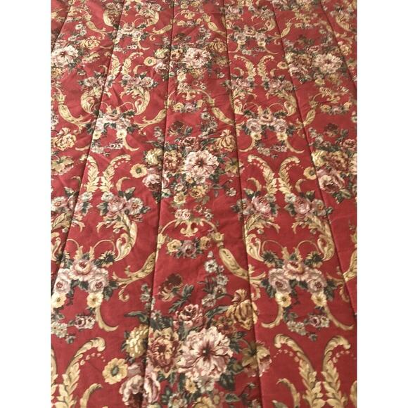 Ralph Lauren Marseilles Comforter Bedspread Puffer Full Double Floral GORGEOUS - Picture 2 of 6